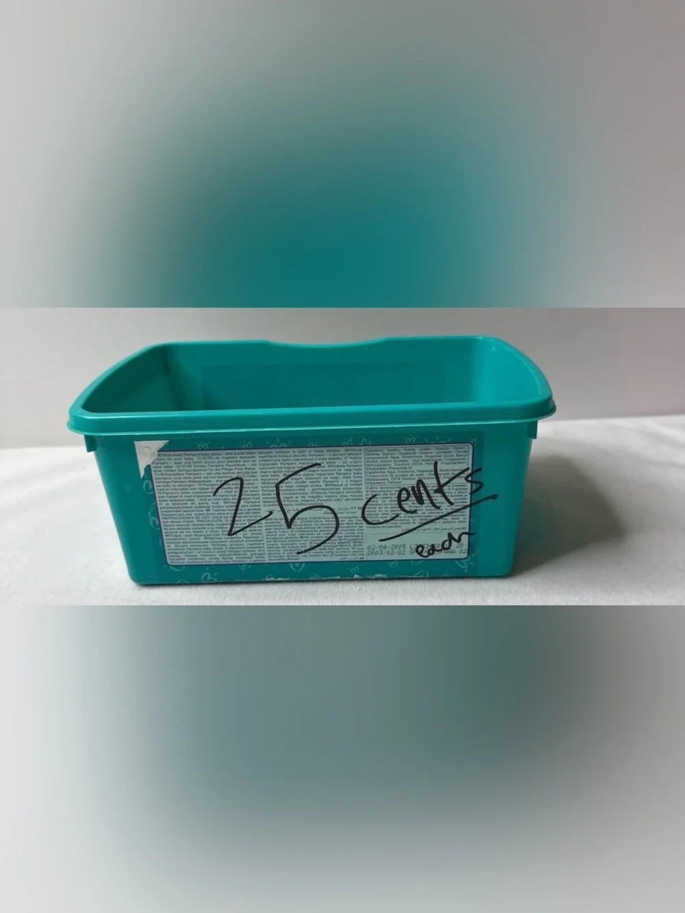 Pampers Sesame Street Baby Wipe Tub - Teal